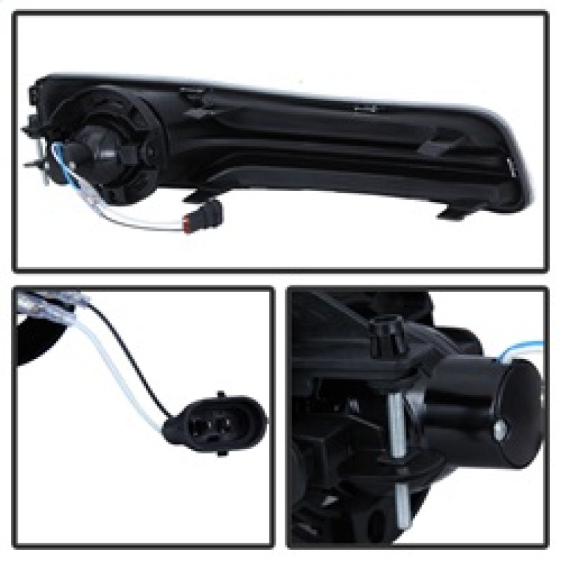 Spyder Chrysler 300 2011-2014 OEM Fog Light W/Universal Switch- Clear FL-C30011-C 5080394