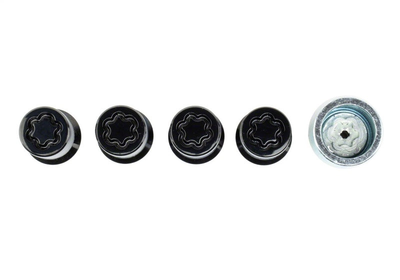 Ford Racing M12 x 1.5 Black Security Lug Nut Kit - Set of 4 M-1A043-B
