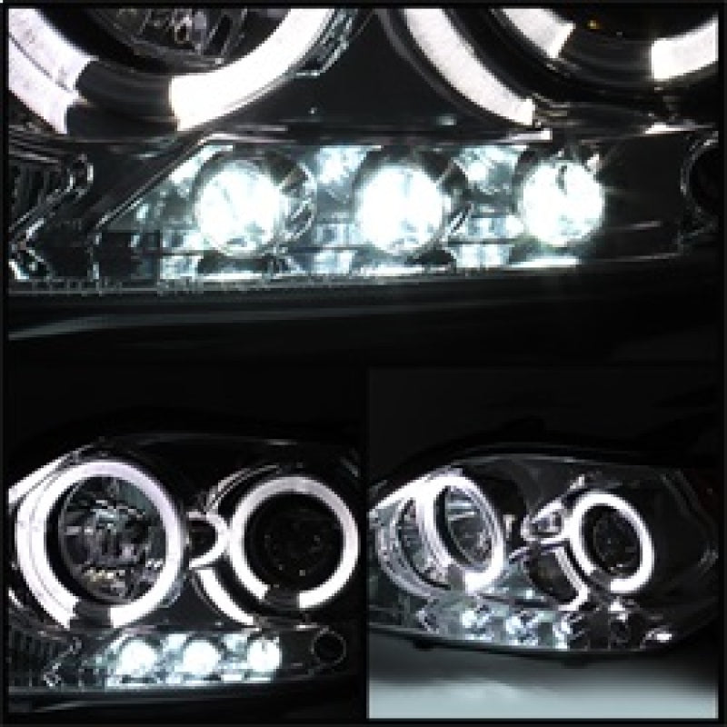 Spyder Scion TC 08-10 Projector Headlights LED Halo -Replaceable LEDs Smke PRO-YD-TTC08-HL-SM 5073327