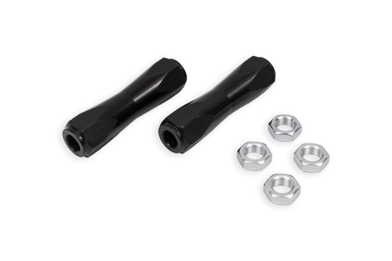 BMR Suspension BMR 64-70 A-Body / 78-87 G-Body Tie Rod Sleeves 5/8in Thread - Black Anodized TRS002