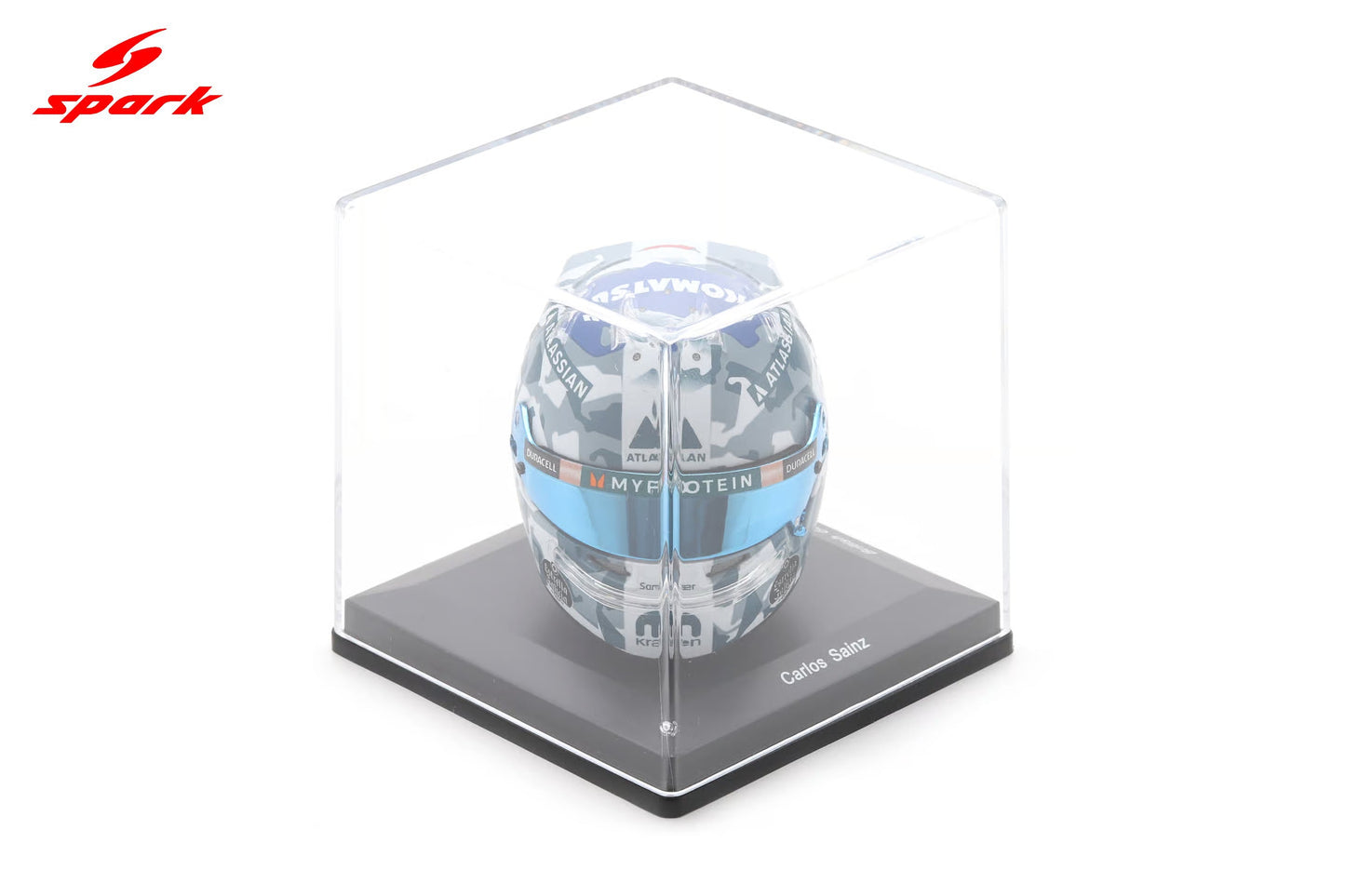 Spark-Model Williams Racing F1 Team Carlos Sainz Helmet British GP 2025 1:5