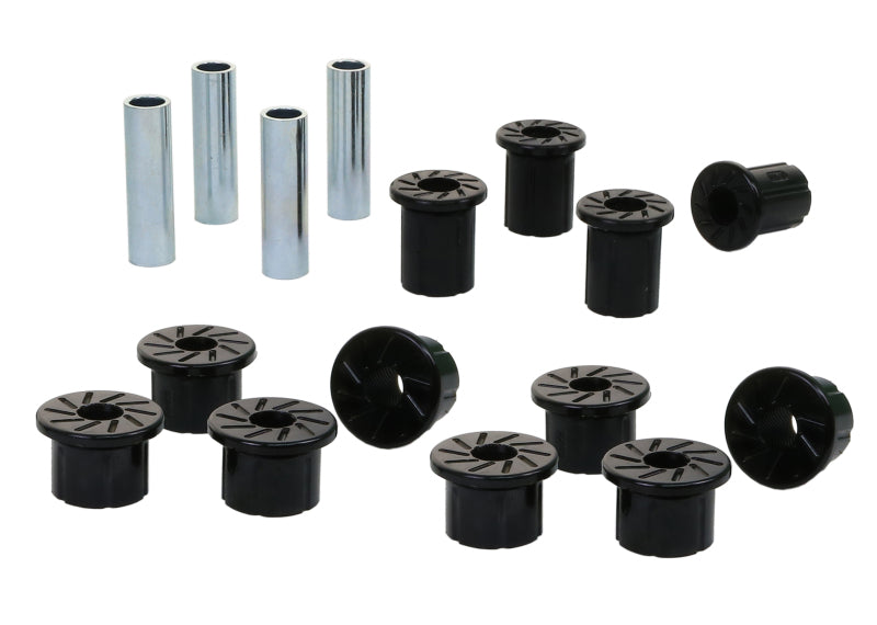 Whiteline 89-95 Toyota Pickup / 01-04 Toyota Tacoma Rear Leaf Spring Shackle Bushing Kit W73470