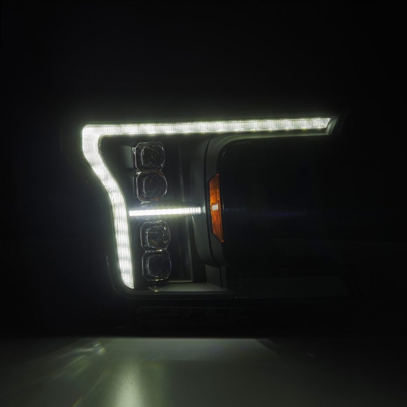 AlphaRex 18-20 Ford F-150 NOVA LED Proj Headlight  Blk (14th Gen G2 Style) 880248 *Discontinued