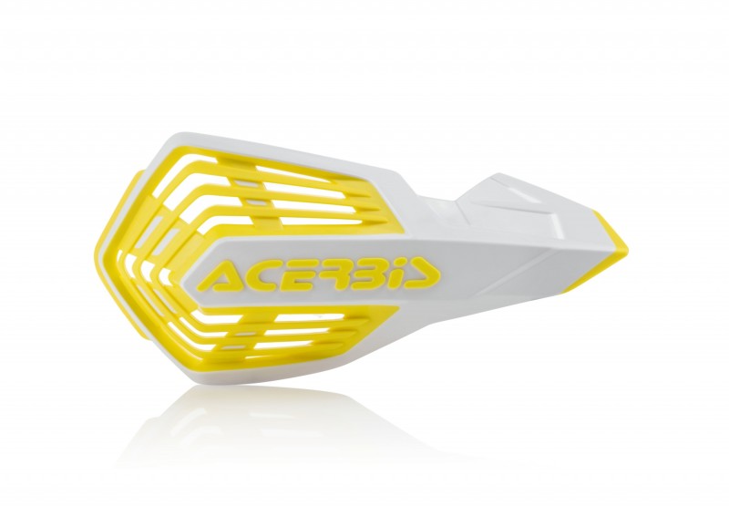Acerbis X-Future Hguards Wht/Yel 2801961070