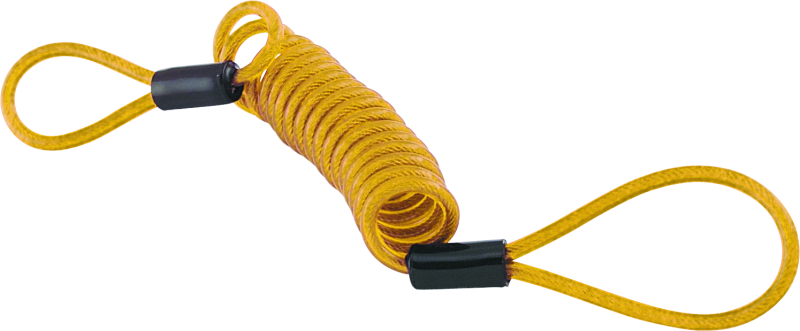 BikeMaster Bully Lock Disc Reminder 4in Lock - Yellow 132202