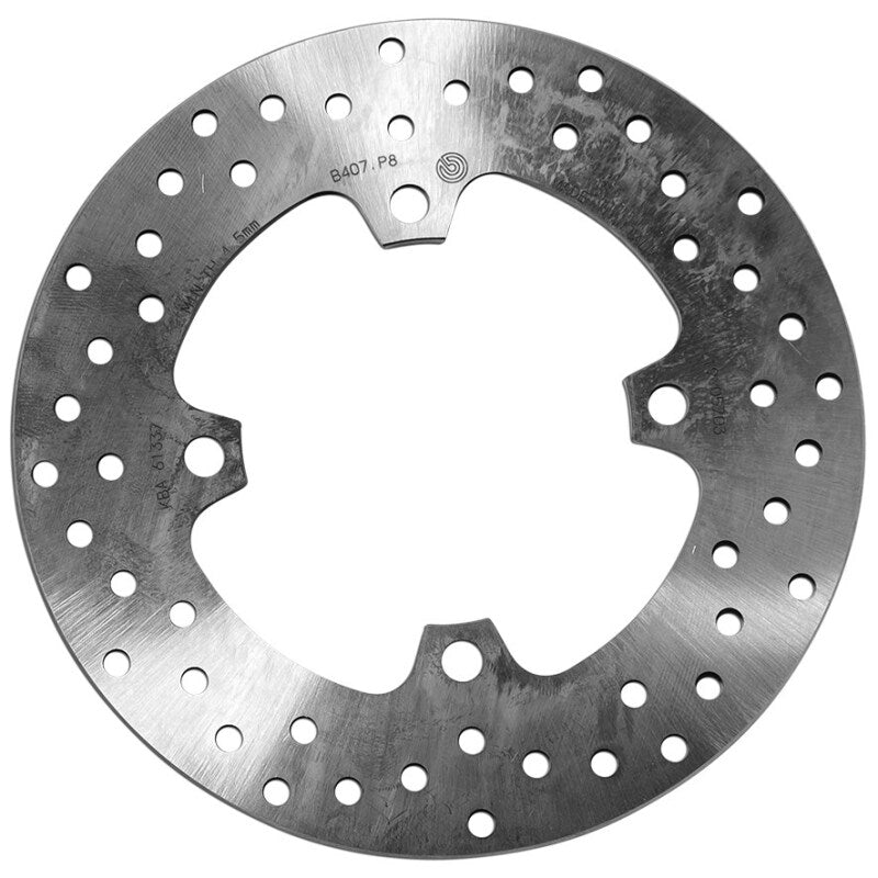 Brembo OE 08-10 Kawasaki ZX-10R Ninja 1000cc 220x5mm Brake Disc - Rear Fixed 68B407P8