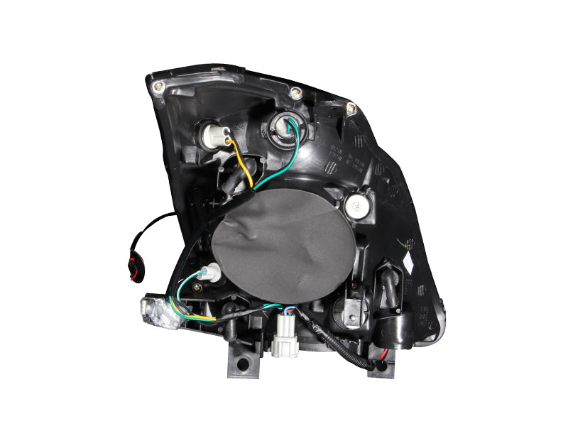 Anzo 2003-2005 Nissan 350Z Crystal Headlights Black