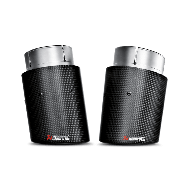 Akrapovic 16-17 BMW 340i (F30 F31) Evolution Line Cat Back (SS) w/ Carbon Tips (Req. Link Pipe) MTP-BM/SS/2H