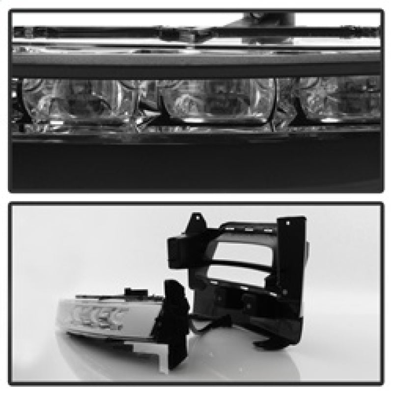 Spyder Dodge Charger 2015-2016 OEM LED Fog Lights W/Universal Switch- Clear FL-DCH2015-LED-C 5082985