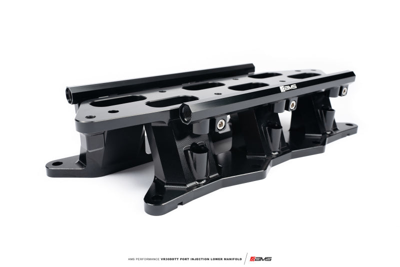 AMS Performance 2023+ Nissan Z Port Injection Lower Manifold - Gunmetal AMS.47.08.0001-2