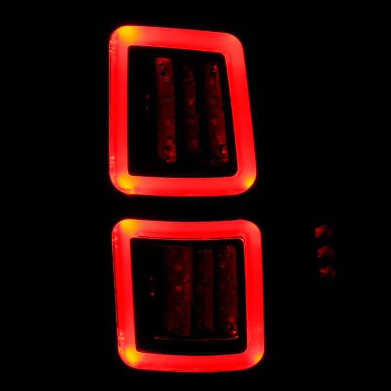 Anzo LED Black 13-17 Dodge Ram 1500/2500/3500 LED Taillights Black