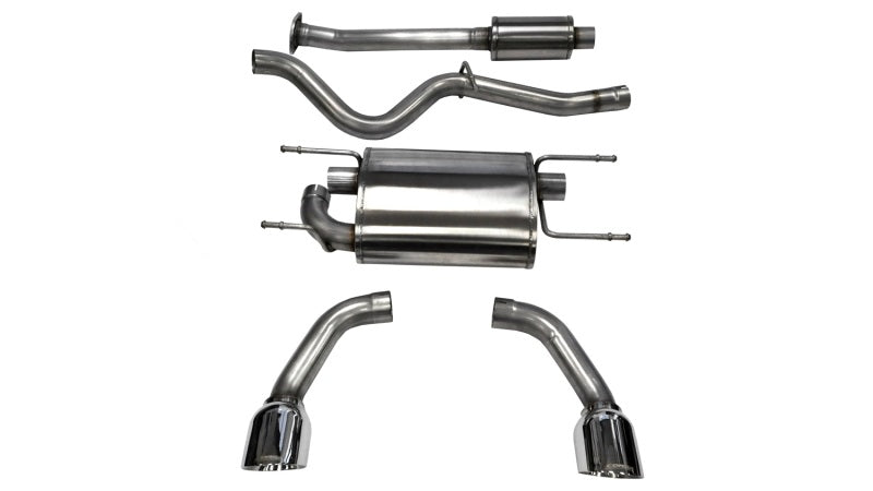 Corsa Performance 12-14 Scion FRS / Subaru BRZ Polished Sport Cat-Back Exhaust