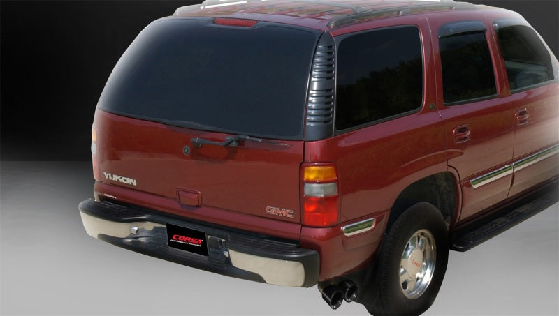 Corsa 02-06 Chevrolet Suburban 5.3L V8 3in Cat-Back Single Side w Twin 4in Black Pro-Series Tips 14237BLK