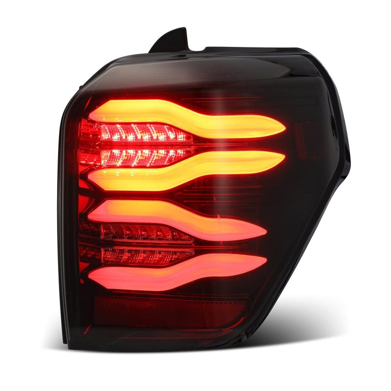 AlphaRex 10-21 Toyota 4Runner PRO-Series LED Tail Lights Jet Black 690010 *Discontinued