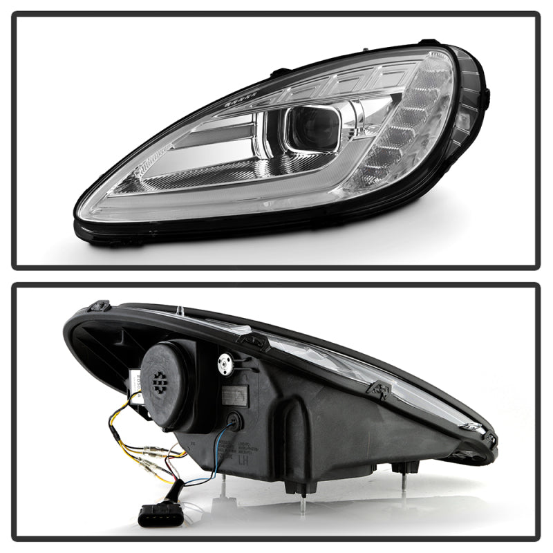 SPYDER Apex Series 05-13 Chevrolet C6 Corvette Hi Powered LED Module Headlights 5087942