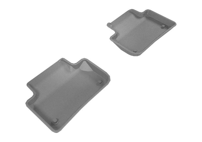 3D MAXpider 2018-2020 Audi Q5 Kagu 2nd Row Floormats - Gray L1AD04721501