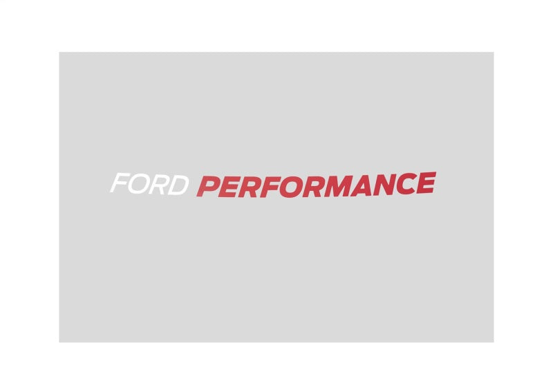 Ford Racing Ford Performance Bronco Windshield Banner - White/Red M-1820-BRR
