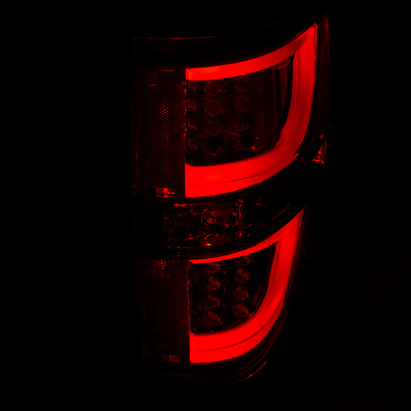 Anzo 2009-2013 Ford F-150 LED Taillights Chrome
