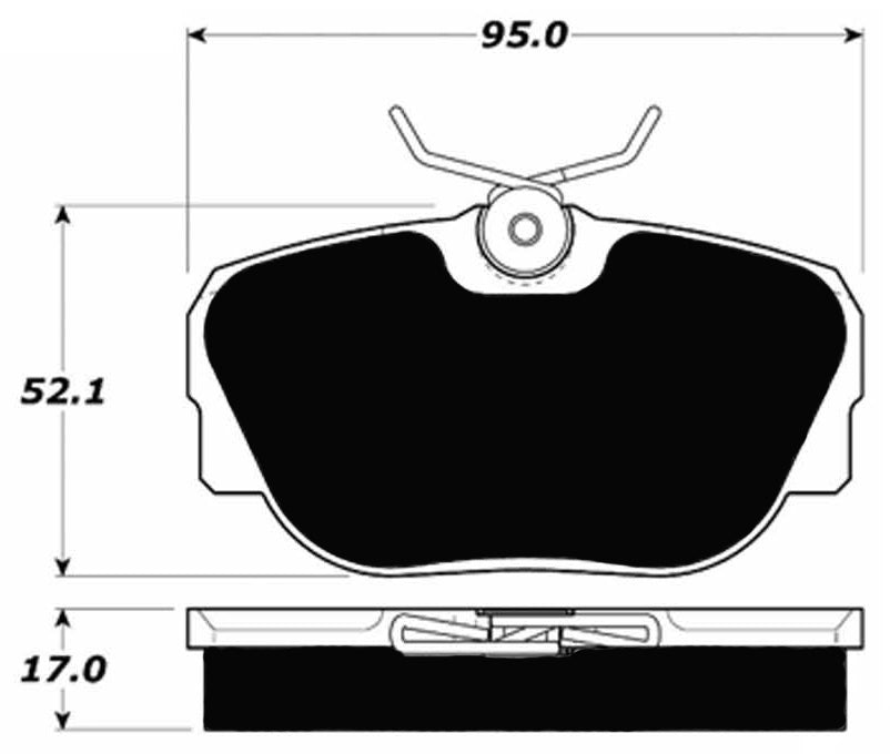 Porterfield Brake Pads for 1986 BMW 325 Series E30