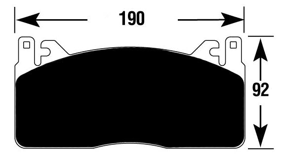 Porterfield Brake Pads for 2018 FORD MUSTANG Shelby GT350