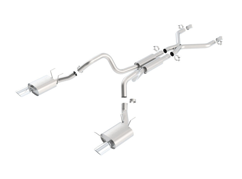 Borla 11-12 Ford Mustang GT/Shelby GT500 5.0L/5.45L 8cyl SS Catback Exhaust + inXin Pipe 140389