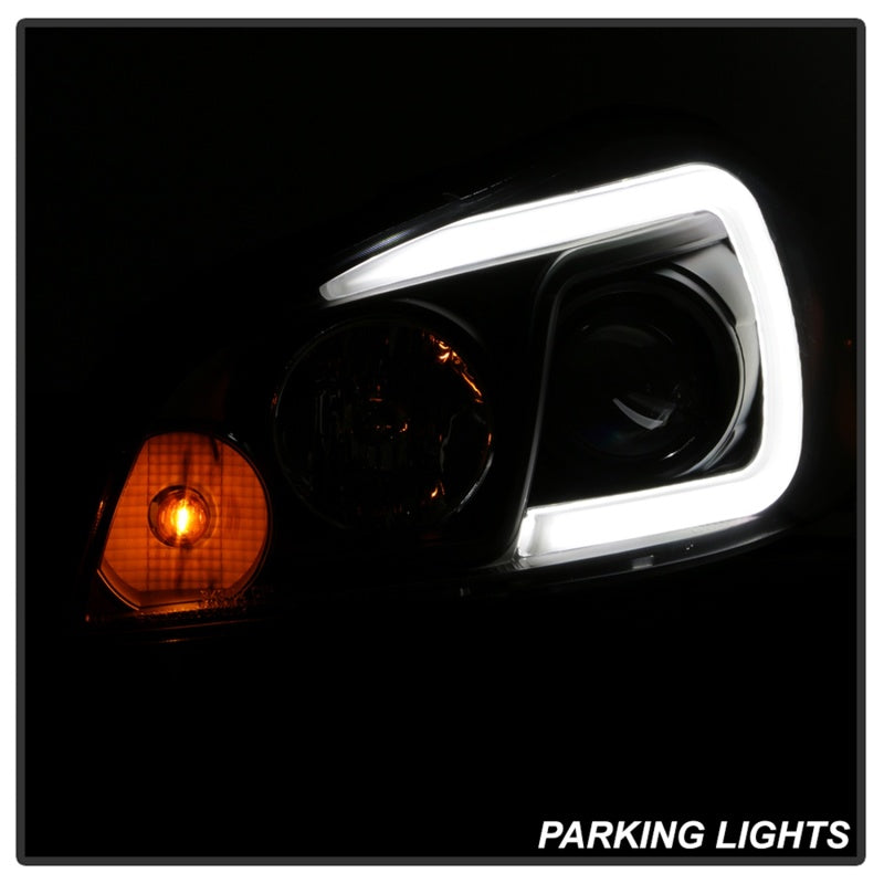 Spyder 06-13 Chevy Impala / 06-07 Chevy Monte Carlo Projector Headlights - Light Bar - Black 5086679