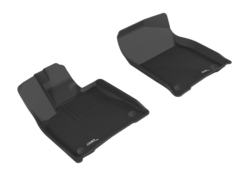3D MAXpider 2016-2020 Lexus RX/RX Hybrid Kagu 1st Row Floormat - Black L1LX05511509