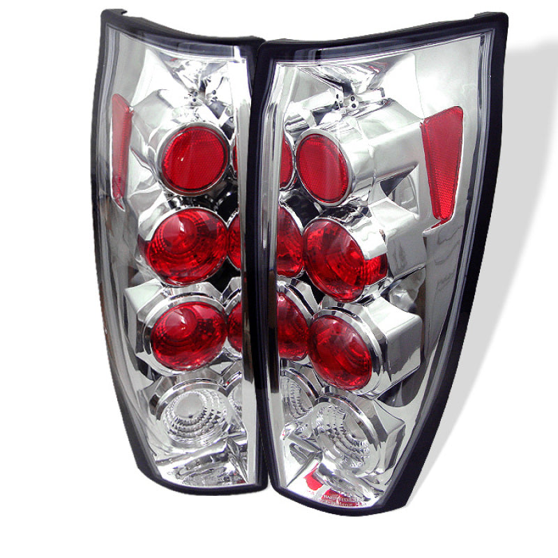 Spyder Chevy Avalanche 02-06 Euro Style Tail Lights Chrome ALT-YD-CAV04-C 5001115