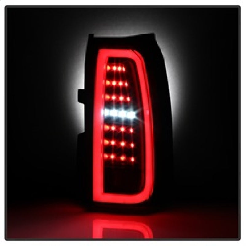 Spyder Chevy Tahoe / Suburban 15-17 Light Bar LED Tail Lights - Black (ALT-YD-CTA15-LED-BK) 5084583