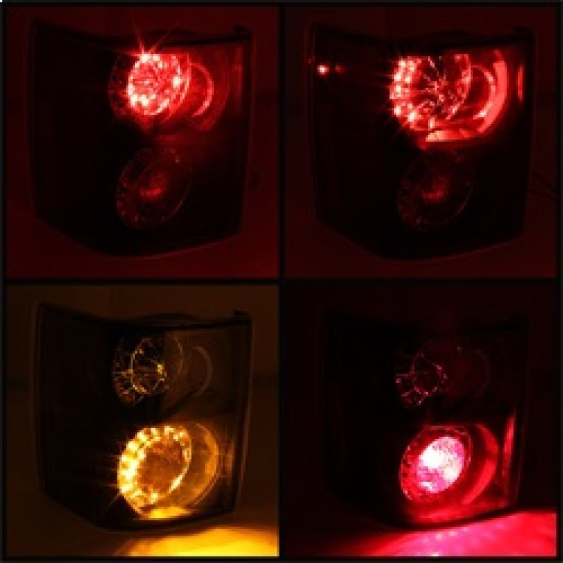 Spyder Land Rover Range Rover HSE 03-05 LED Tail Lights Black ALT-YD-LRRRH03-LED-BK 5070111