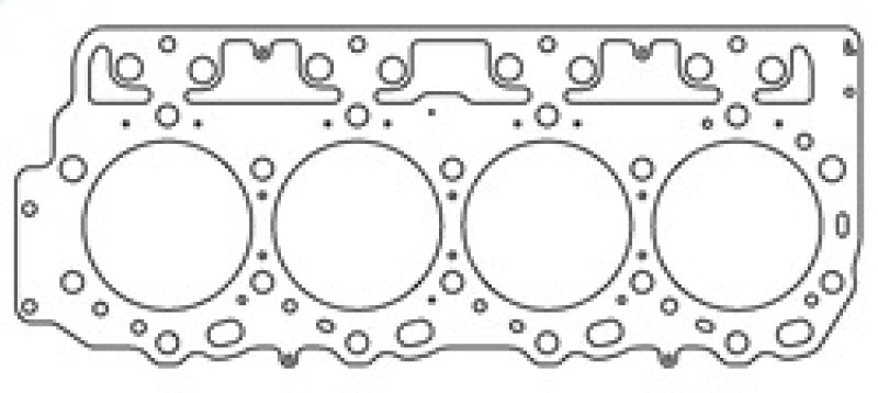Cometic Gasket Cometic GM LB7/LLY/LBZ/LMM/LGH/LML Duramax .066in MLS Cylinder Head Gasket - 4.100in Bore - LHS C5883-066