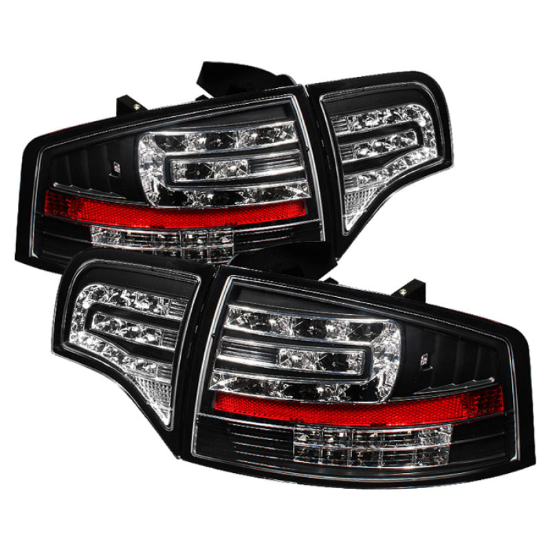 Spyder Audi A4 4Dr 06-08 LED Tail Lights Black ALT-YD-AA406-G2-LED-BK 5029287