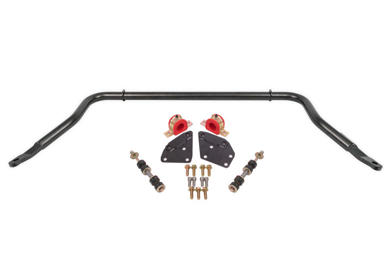 BMR Suspension BMR 82-92 Chevrolet Camaro Sway Bar Kit Front Hollow 35mm Non-Adjustable - Black Hammertone SB331H
