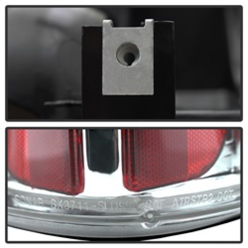 Spyder Chevy Silverado 1500/2500 99-02 (Not Stepside) Euro Style Tail Lights Chrm ALT-YD-CS99-C 5001993