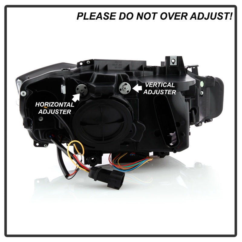 Spyder Signature BMW F30 3 Series 12-14 4DR Projector Headlights - Chrome (PRO-YD-BMWF3012-AFSHID-C) 5086822