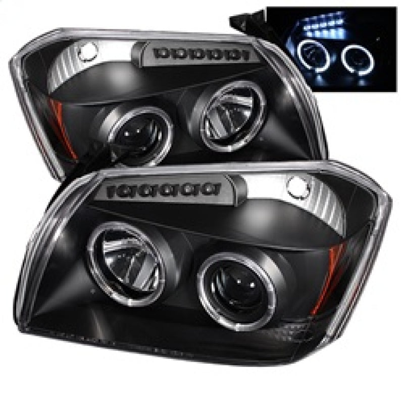 Spyder Dodge Magnum 05-07 Projector Headlights LED Halo LED Blk (Not Included) PRO-YD-DMAG05-LED-BK 5009876