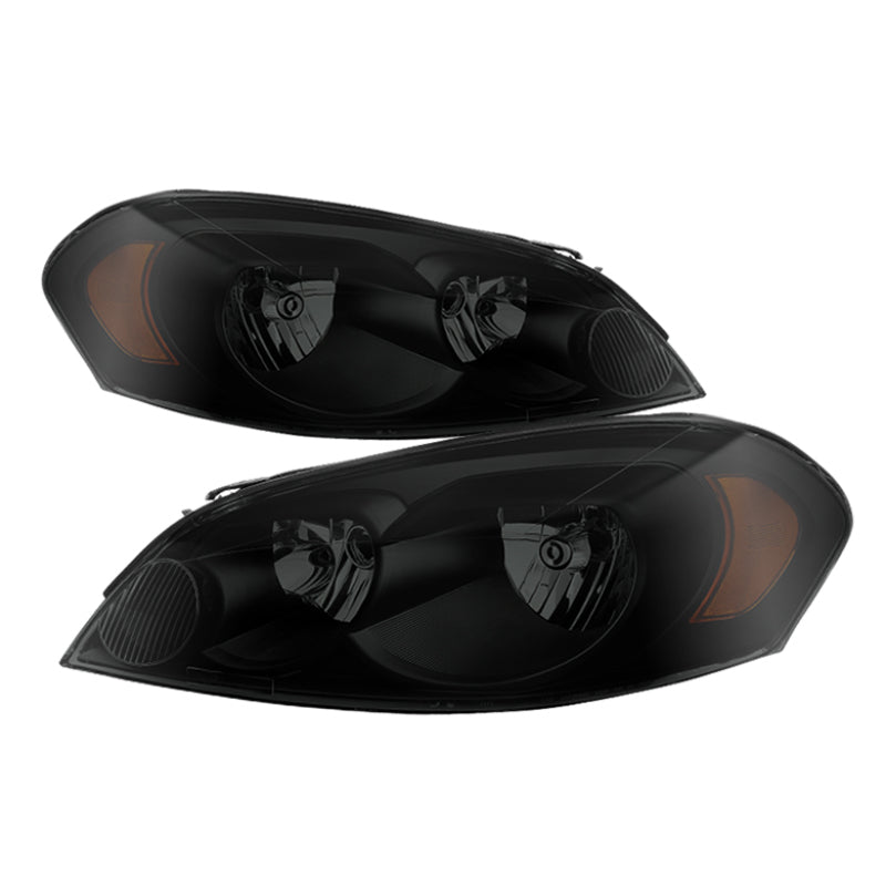 SPYDER Xtune Chevy Impala 06-13 Monte Carlo 06-07 Crystal Headlights Black Smoked HD-JH-CIM06-AM-BSM 9030635