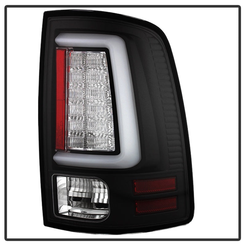 Spyder 09-16 Dodge Ram 1500 Light Bar LED Tail Lights - Black ALT-YD-DRAM09V2-LED-BK 5084026