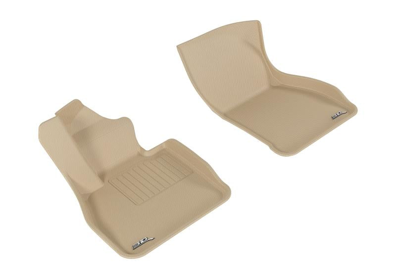 3D MAXpider 2016-2019 Mini Clubman Kagu 1st Row Floormat - Tan L1MN01311502