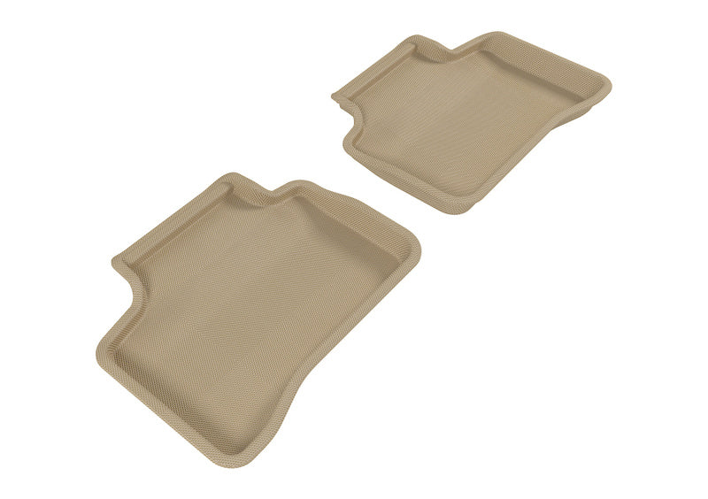 3D MAXpider 20092015 Mercedes-Benz GLK-Class X204 Kagu 2nd Row Floormats - Tan L1MB05121502