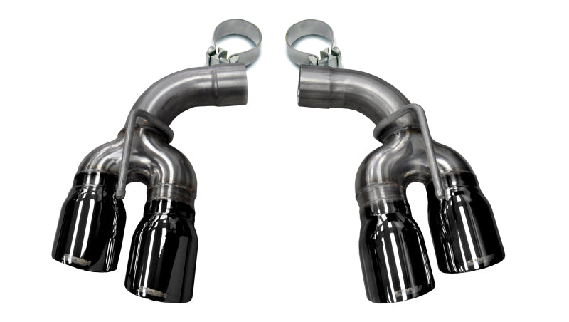 Corsa 2017 Chevy Camaro ZL1 2.75in Inlet / 4.0in Outlet Black PVD Tip Kit (For Corsa Exhaust Only) 14774BLK