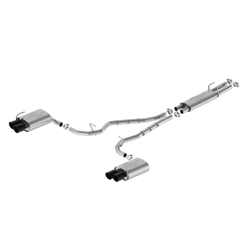 Ford Racing 20-23 Explorer ST Sport Cat-Back Exhaust System Dual Rear Exit w/Black Tips M-5200-ESTB
