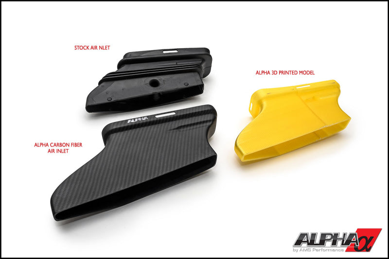 AMS Performance 14-18 Mercedes-Benz CLA 45 AMG 2.0T Alpha Cold Air intake w/Carbon Fiber Lid & Duct ALP.19.08.0003-1