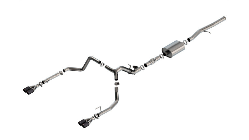 Borla 2024 Chevy Silverado 1500 6.2L V8 ATAK Catback Exhaust w/ Simulator - CF Black Anodized 140997CFBA