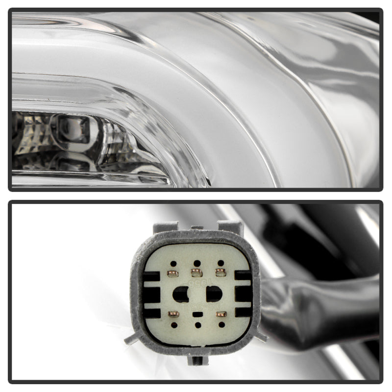 Spyder Chevy Camaro 16-18 Halogen LED Tail Lights Chrome ALT-YD-CCAM16HAL-SEQ-C 5087225