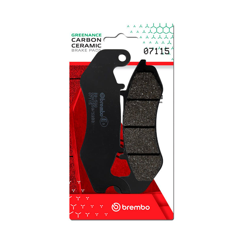 Brembo OE Honda CRF/Keeway Logik/Keeway Superlight/Keeway Cityblade Carbon Ceramic Brake Pad - Front 07115