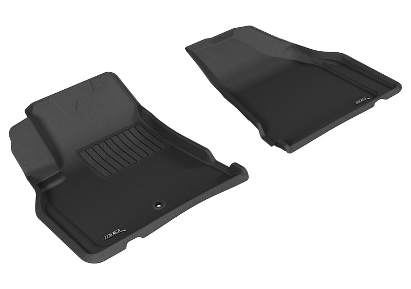 3D MAXpider 2008-2017 Buick/Chevrolet/GMC Enclave/Traverse/Acadia Kagu 1st Row Floormat - Gray L1BC02211501