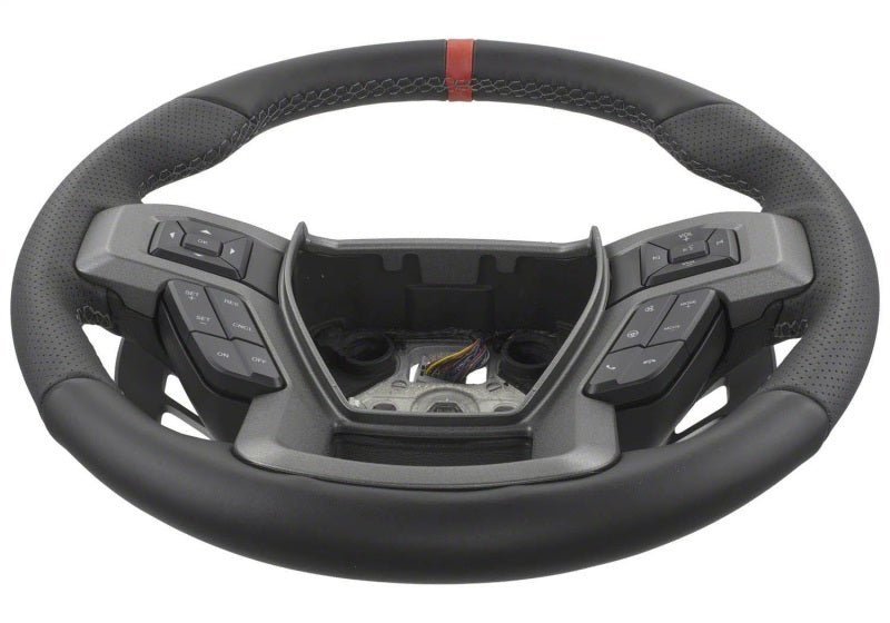 Ford Performance Parts 2015-2017 F-150 Raptor Performance Steering Wheel Kit - Red Sightline