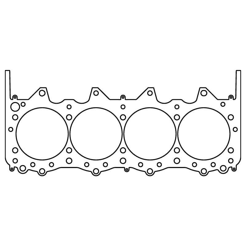 Cometic Gasket Cometic Ford 500 JC50 Pro Stock V8 .080in MLS Cylinder Head Gasket - 4.735in Bore - RHS C5285-080
