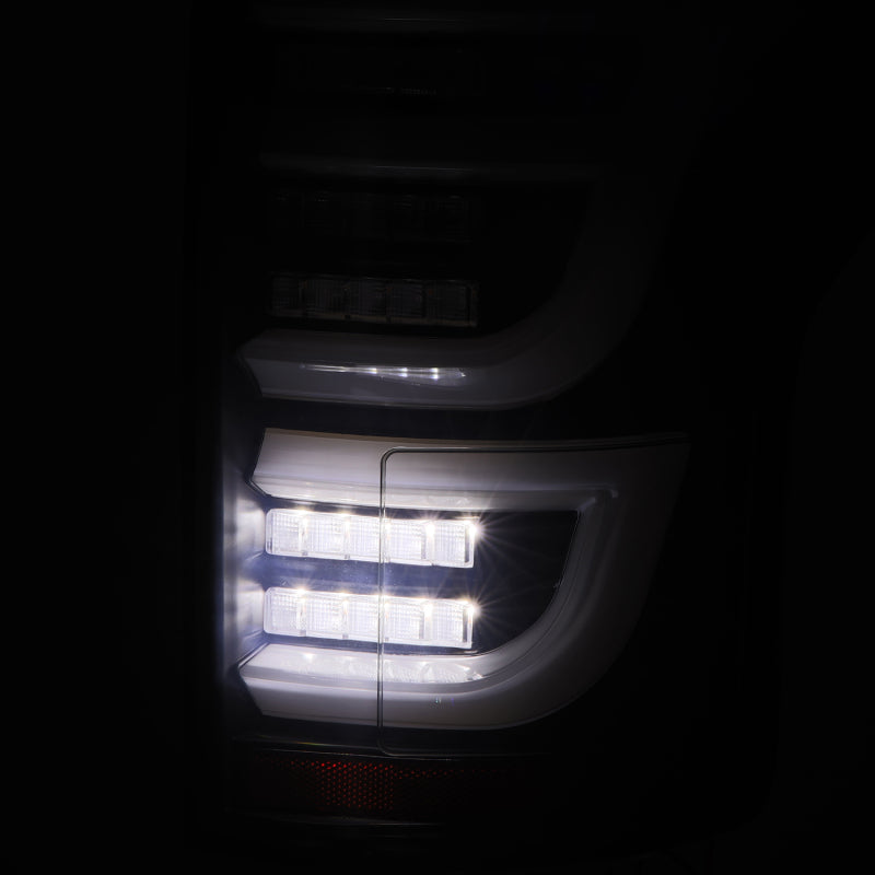 AlphaRex 15-20 Ford F150 Luxx-Series LED Tail Lights Alpha-Black 652040 *Discontinued